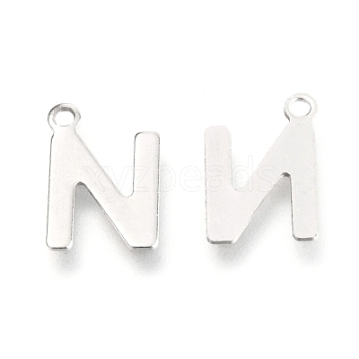 Non-Tarnish 201 Stainless Steel Charms STAS-C021-06P-N-1