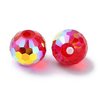 AB Color Plated Glass Beads EGLA-P059-02A-AB08-1