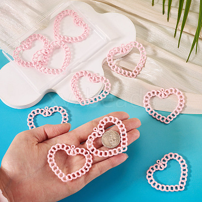10Pcs Spray Painted Alloy Pendants FIND-TA0010-47B-1
