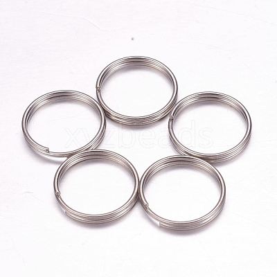 Tarnish Resistant 304 Stainless Steel Split Rings STAS-F117-33P-1