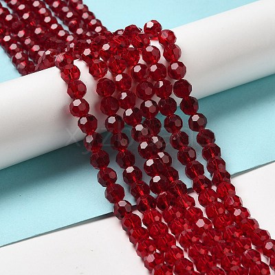 Transparent Glass Beads LS-EGLA-A035-T8mm-D02-1