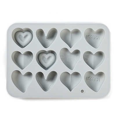Heart Food Grade Silicone Molds DIY-A051-02C-1