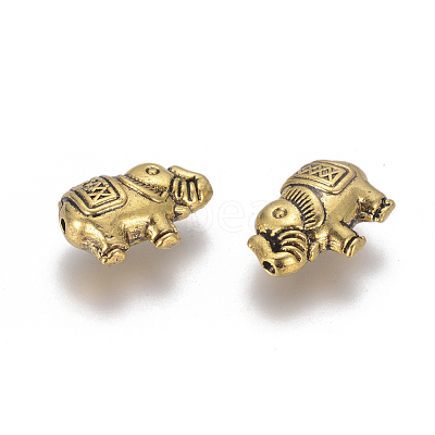 Tibetan Style Alloy Beads PALLOY-TAC0009-27AG-1