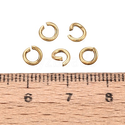 304 Stainless Steel Open Jump Rings STAS-Q113-5x1.0mm-02G-1