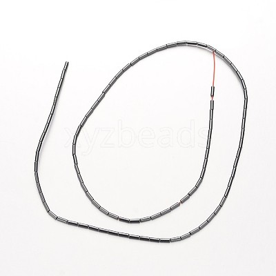 Non-magnetic Synthetic Hematite Bead Strands G-F300-37A-09-1