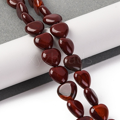 Natural Red Rainbow Jasper Beads Strands G-I372-A06-01-1