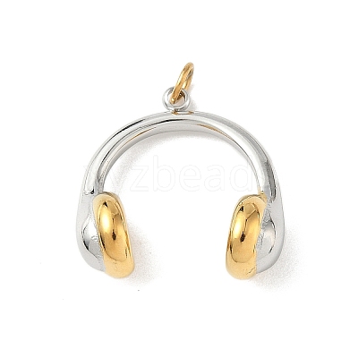 304 Stainless Steel Pendants X-KK-D503-04PG-1