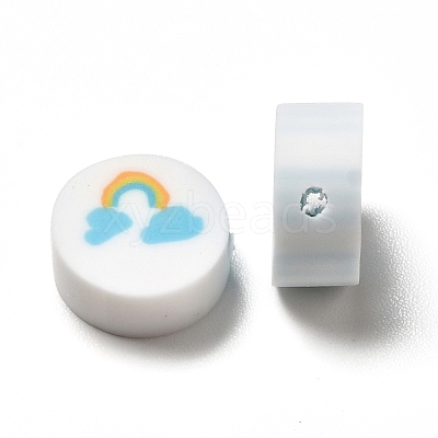 Handmade Polymer Clay Beads CLAY-E001-01F-1