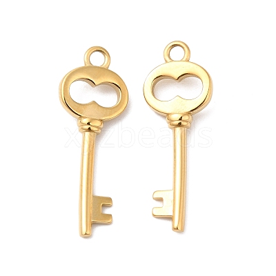 Ion Plating(IP) 304 Stainless Steel Pendants X-STAS-Q215-05G-1