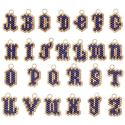 26Pcs 26 Styles Handmade MIYUKI Seed Beads PALLOY-MZ00867-1