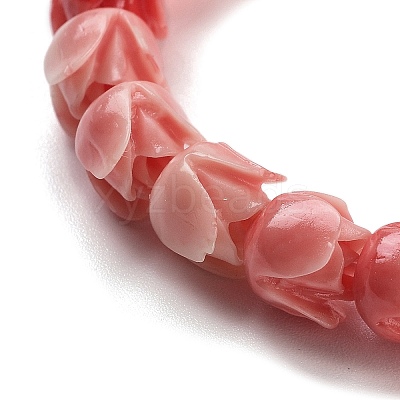 Synthetic Shell Beads Strands X1-CORA-B001-05A-04-1