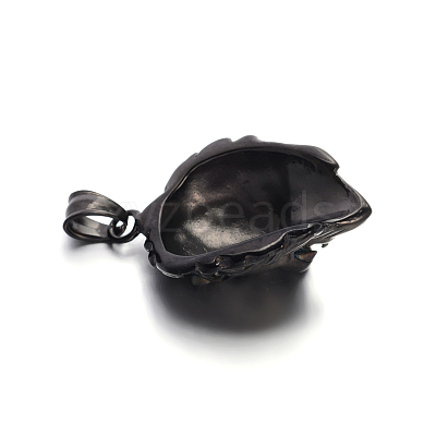 Lion Retro 304 Stainless Steel Pendants STAS-F011-38B-1