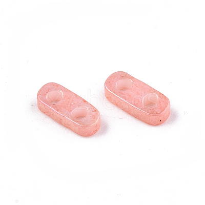 FGB 2-Hole Glass Seed Beads SEED-S031-S-SQ1202R-1