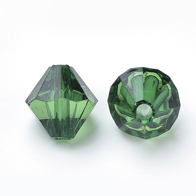 Transparent Acrylic Beads TACR-S146-10mm-07-1