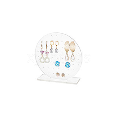 Acrylic Earring Display Stand EDIS-WH0023-01A-1