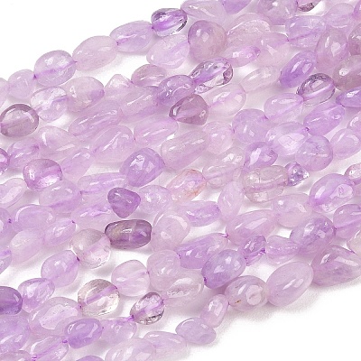 Natural Lavender Amethyst Beads Strands G-K395-B09-01-1