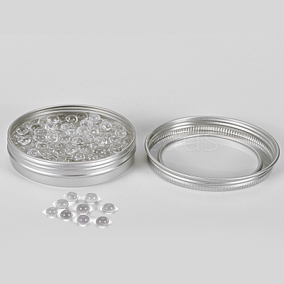 4Pcs Aluminium Boxs with PET Clear Window CON-LP0001-58-1