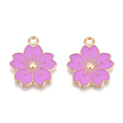 Alloy Enamel Pendants X-ENAM-S121-115H-1