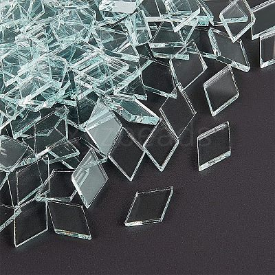 Transparent Glass Cabochons GLAA-FG0001-02-1