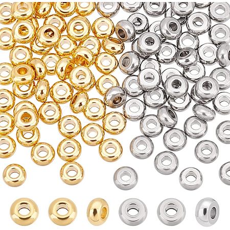 Unicraftale PVD Vacuum Plating 304 Stainless Steel Beads STAS-UN0008-40-1