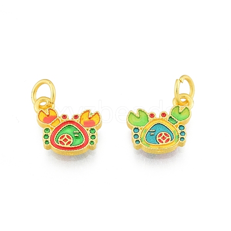 Alloy Enamel Charm PALLOY-P285-19MG-01-1