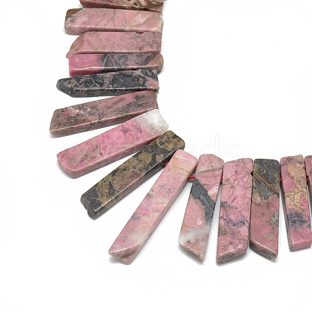 Natural Rhodonite Beads Strands G-S318-14-1