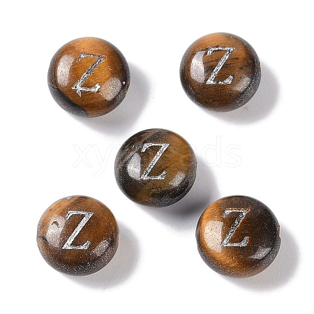 Natural Tiger Eye Beads G-L524-20Z-02-1