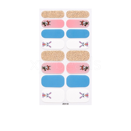 Nail Art Full Cover Nail Art Wrap MRMJ-T078-ZE0128-1