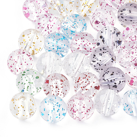 Transparent Acrylic Beads MACR-S361-02-10mm-1