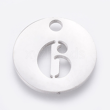 Non-Tarnish 304 Stainless Steel Pendants STAS-F233-06-P-1