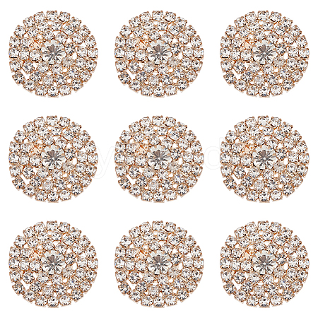 12Pcs Alloy Rhinestone Cabochons FIND-PH0026-39KCG-1
