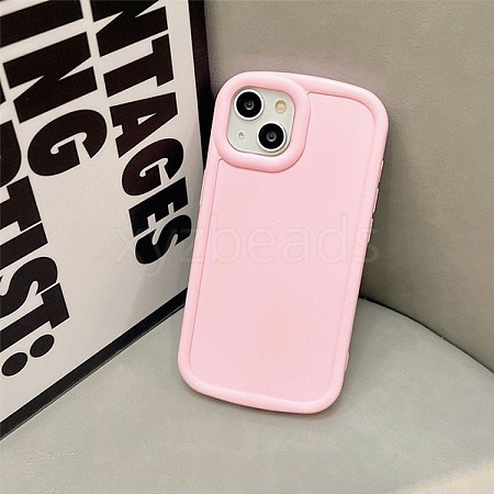 Candy Solid Color Matte Silicone Mobile Phone Cover PW-WG8646B-14-1