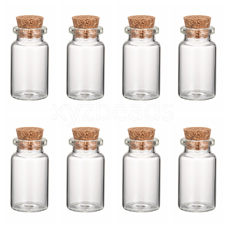 Glass Jar Glass Bottles X1-AJEW-H004-7-1-1