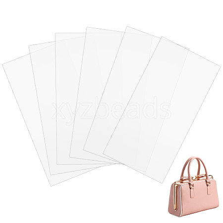 Translucent Plastic Bag Bottom Shaper DIY-WH0504-98A-1