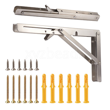 304 Stianless Steel Folding Shelf Brackets SW-TAC0001-14P-1