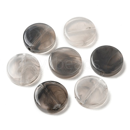 Transparent Acrylic Beads OACR-A021-19B-1