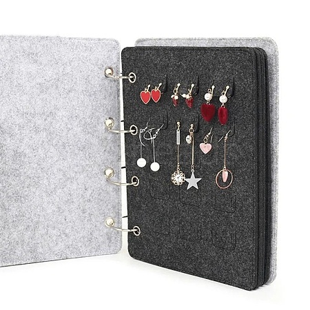 Felt Jewelry Display Book PW-WG32541-02-1