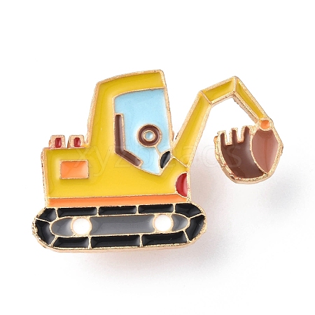 Tractor Enamel Pin ENAM-K021-03A-1