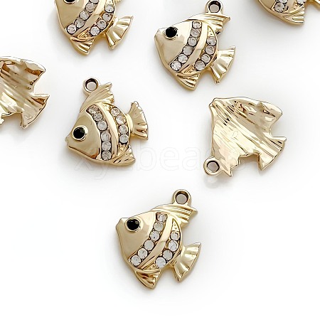 Alloy Rhinestone Pendants PW-WG8D831-01-1