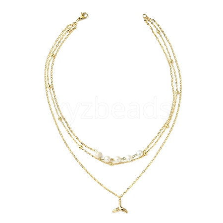 3 Layered Necklaces NJEW-JN02560-1