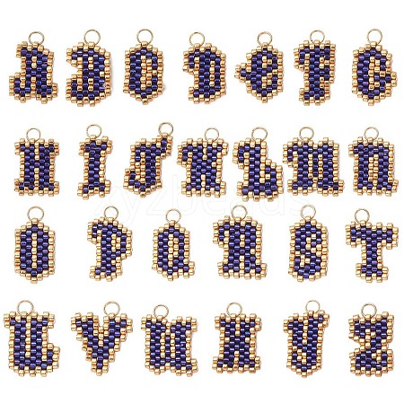26Pcs 26 Styles Handmade MIYUKI Seed Beads PALLOY-MZ00867-1