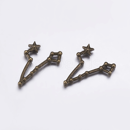 Alloy Cabochons LS-PALLOY-L204-12AB-1