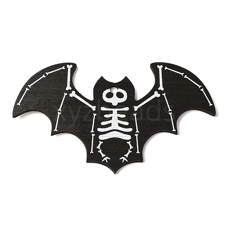 Halloween Printed Wooden Big Pendants WOOD-I016-01E-1