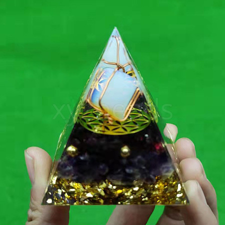 Orgonite Pyramid Resin Energy Generators PW-WG87873-01-1