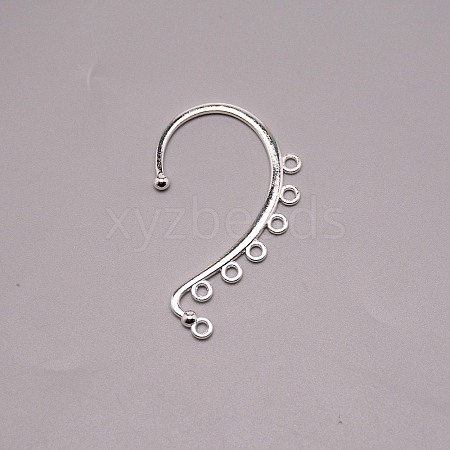 Alloy Ear Cuff Findings LS-FIND-WH0092-52S-1
