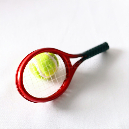 Plastic Miniature Tennis & Rackets MIMO-PW0003-118B-1