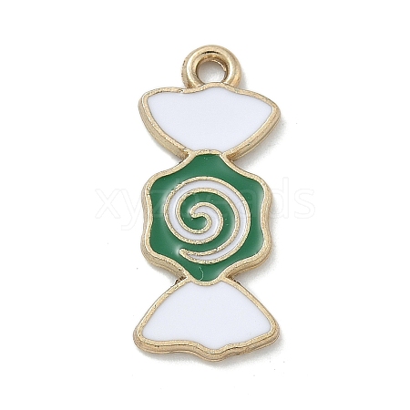 Christmas Theme Alloy Enamel Pendants ENAM-K074-02B-02-1