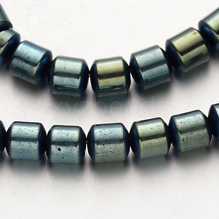 Electroplate Non-magnetic Synthetic Hematite Bead Strands G-F300-28-07-1