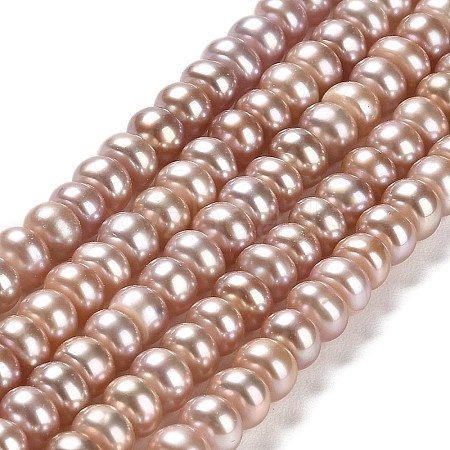 Natural Cultured Freshwater Pearl Beads Strands PEAR-J007-05-1