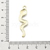 Snake Shape Alloy Rhinestone Pendants PALLOY-Q030-01C-3